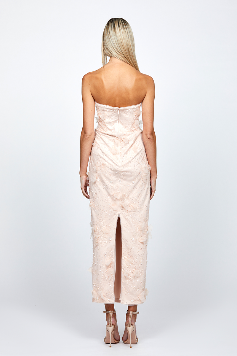 CLARA STRAPLESS SCOOPED MIDAXI - CULT MIA