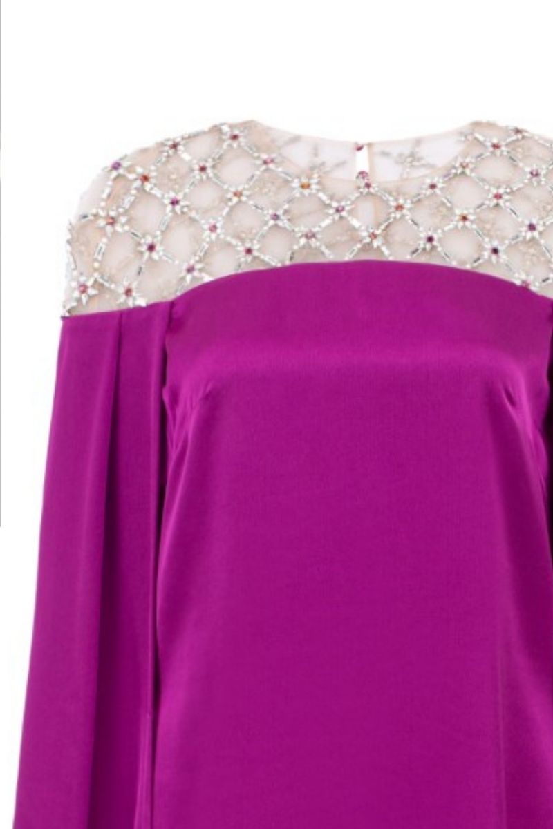 MELIORA SILK SATIN A-LINE GOWN - CULT MIA