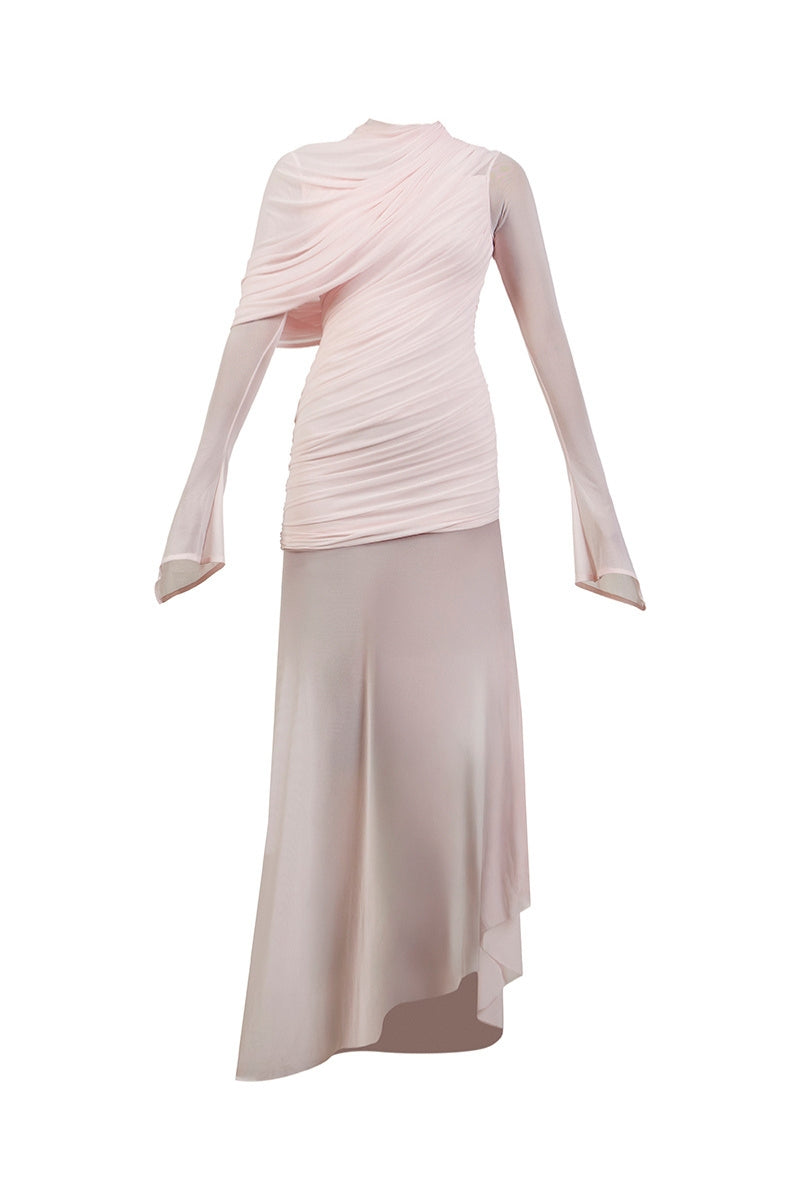 isla powder pink maxi dress Isla Powder Pink Maxi Dress