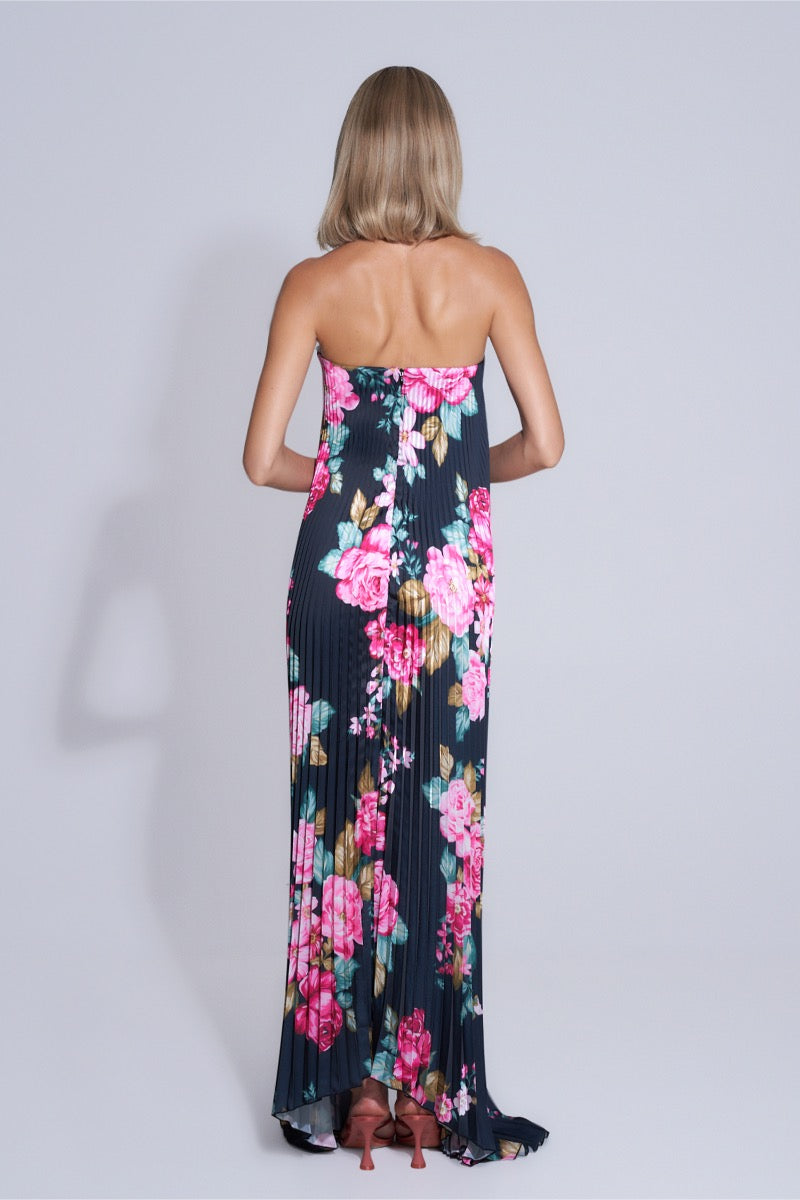 BLACK TIE GOWN IN NUITE ROSE - CULT MIA