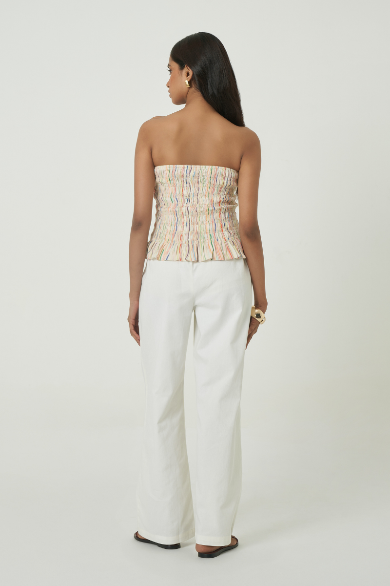 OSLO PANTS IN WHITE - CULT MIA