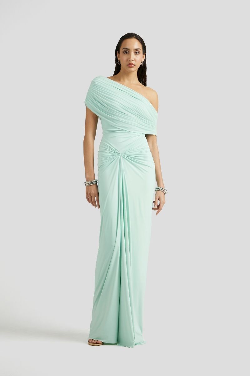 KATYA MAXI DRESS IN MINT - CULT MIA