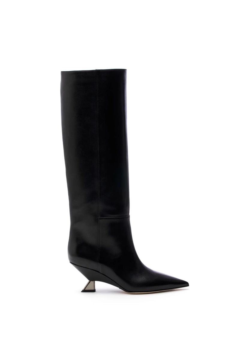 STIVALE ASHLEY NERO BOOTS - CULT MIA