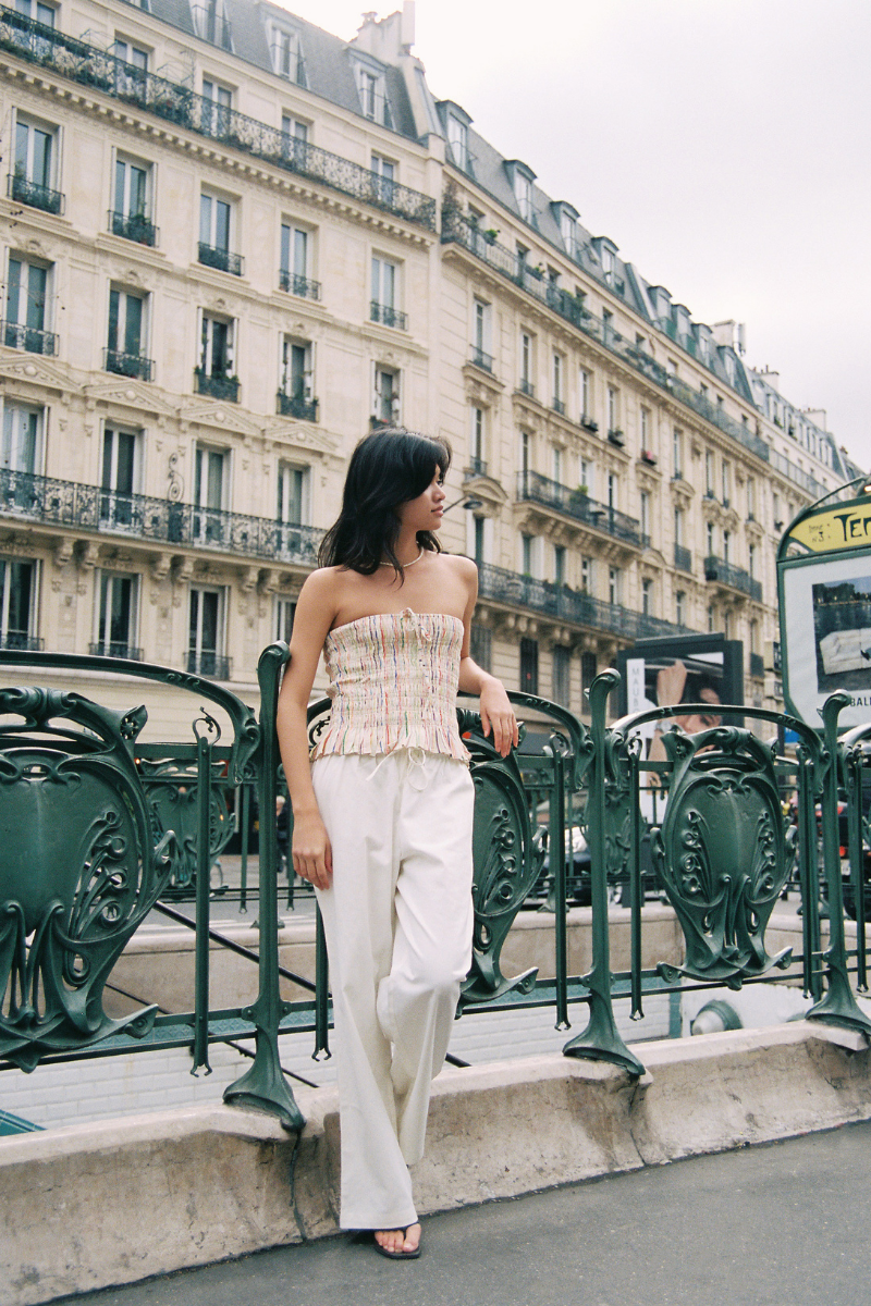 OSLO PANTS IN WHITE - CULT MIA