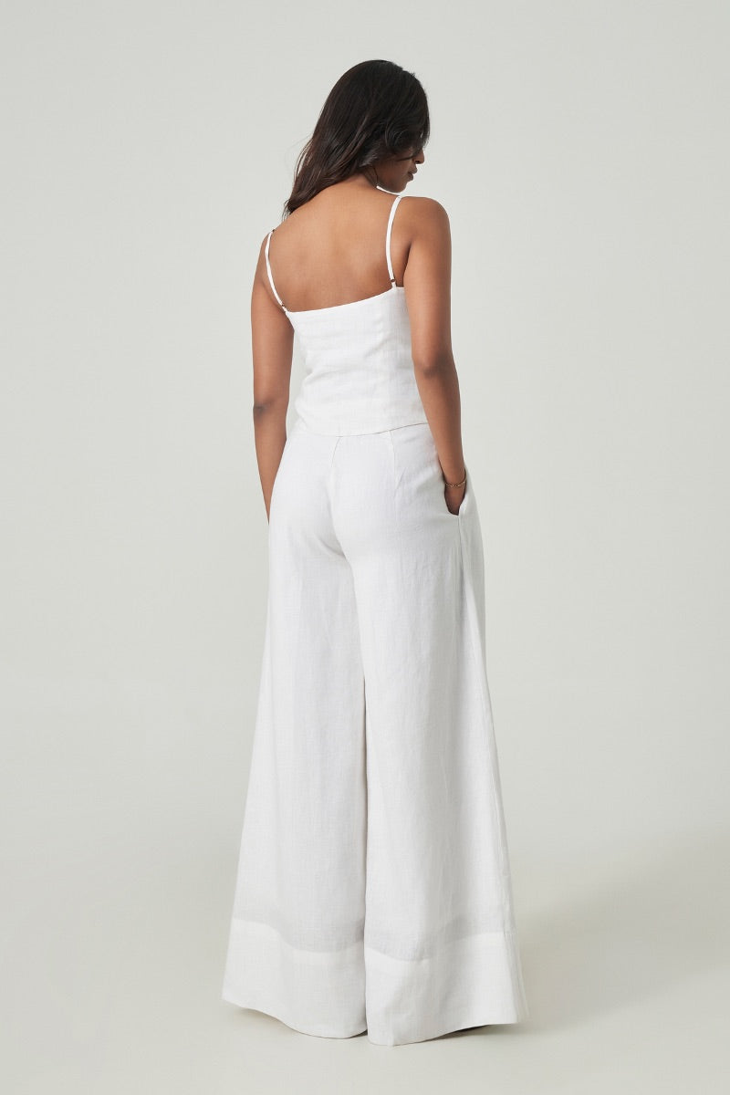 CALI PANTS IN WHITE - CULT MIA