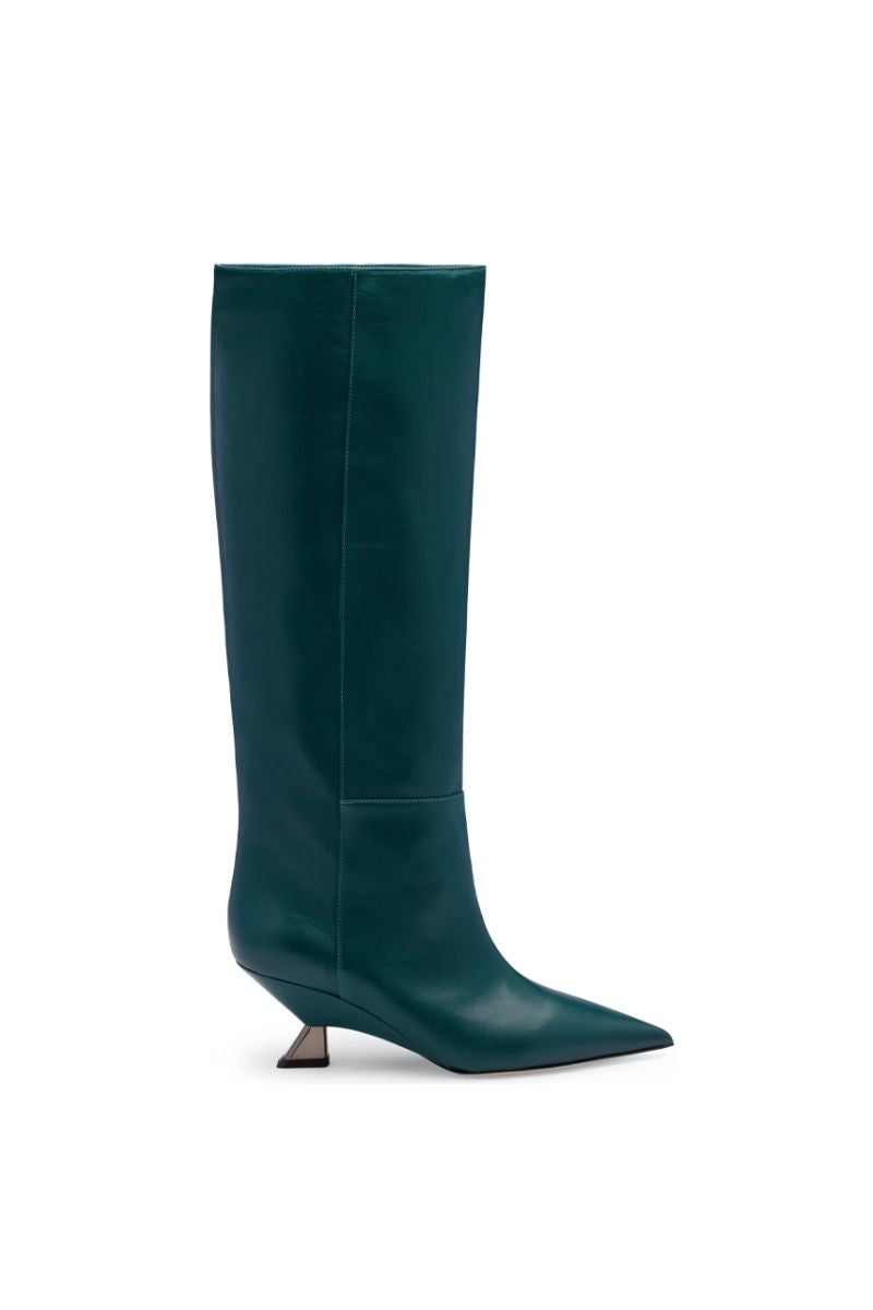 STIVALE ASHLEY PETROLIO BOOTS - CULT MIA