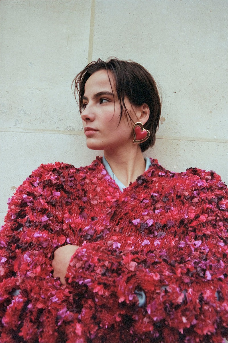 HEARTFELT RED EARRINGS - CULT MIA