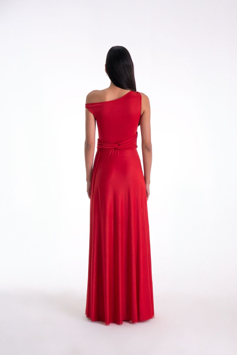 GENEVE RED DRESS - CULT MIA