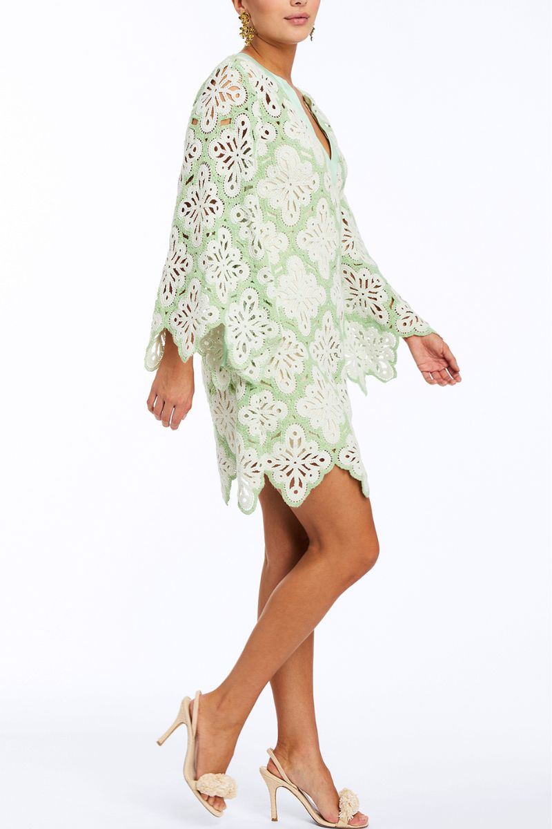 PALERMO SCALLOP MINI DRESS - CULT MIA