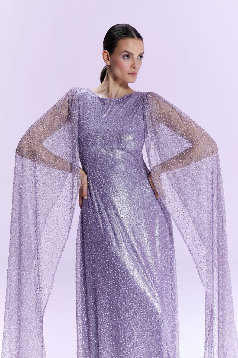 LA MAMOUNIA PURPLE GOWN - CULT MIA