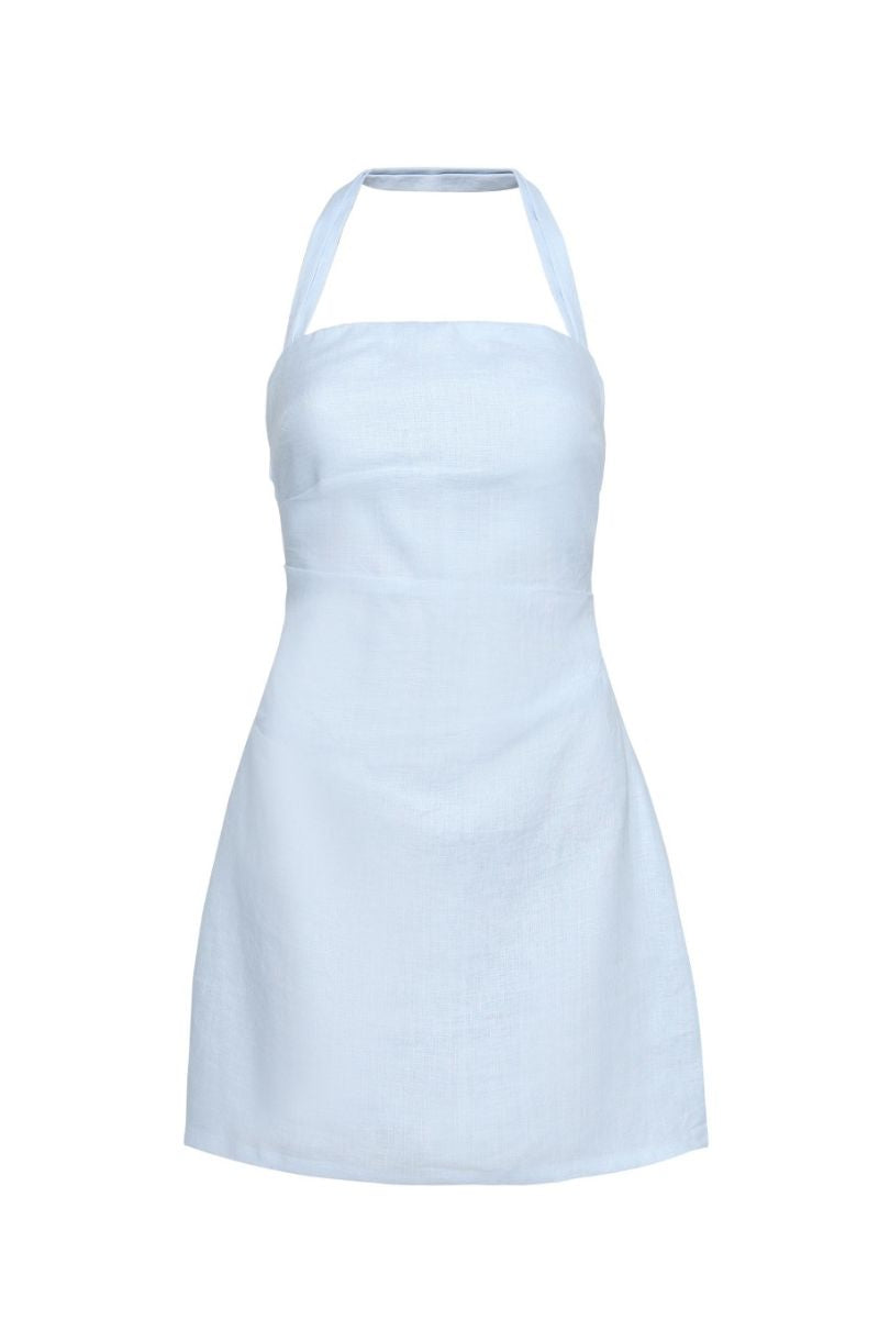 LUCIA DRESS IN ICE BLUE - CULT MIA