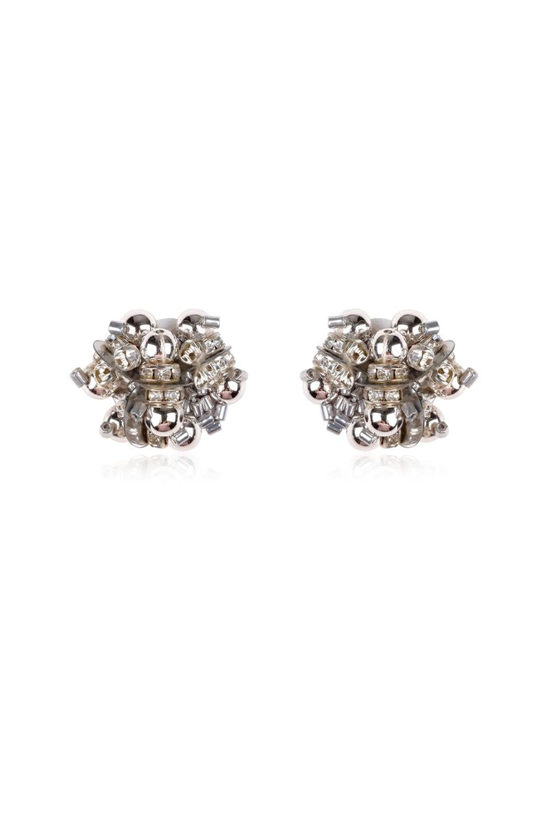 CLEORA IN SILVER EARRINGS - CULT MIA