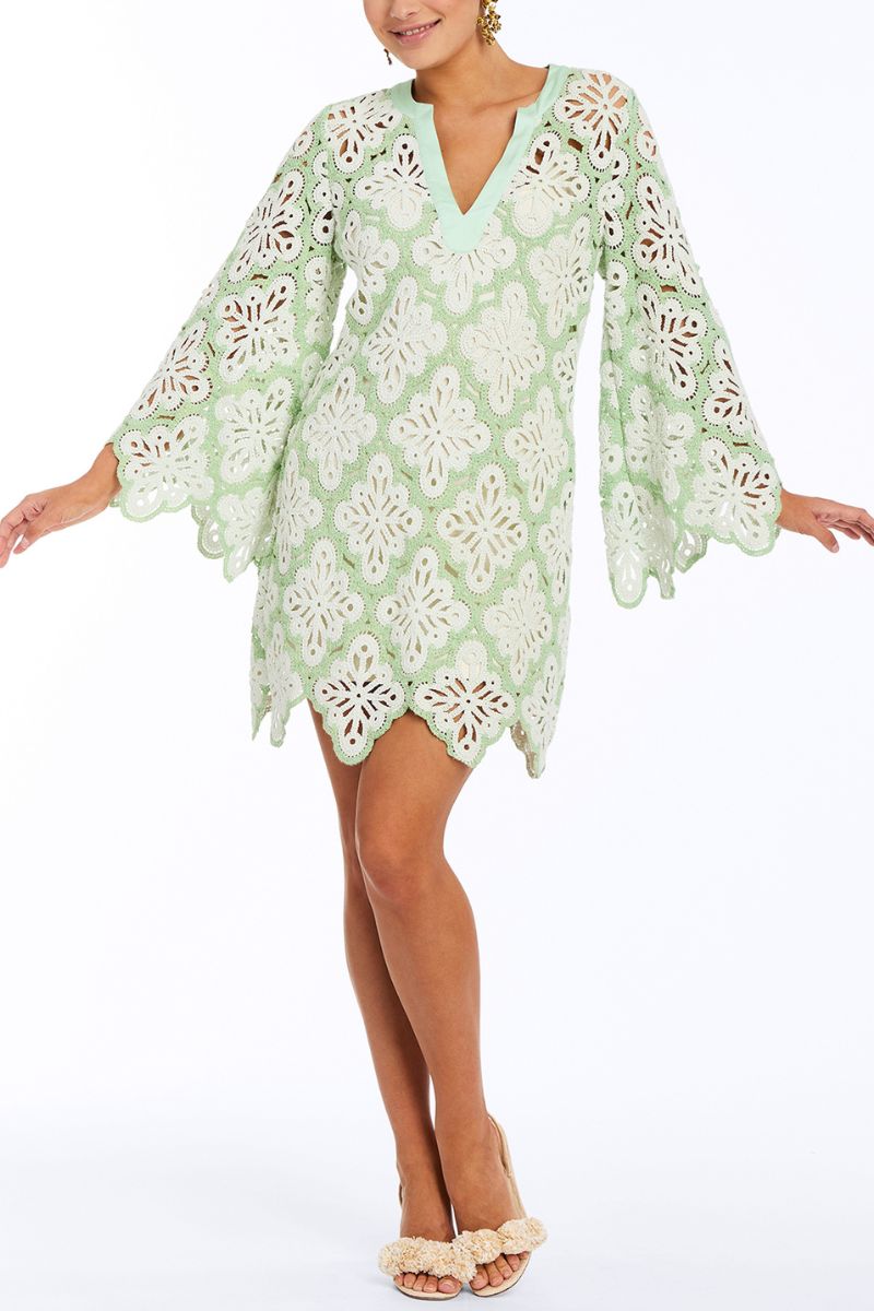 PALERMO SCALLOP MINI DRESS - CULT MIA