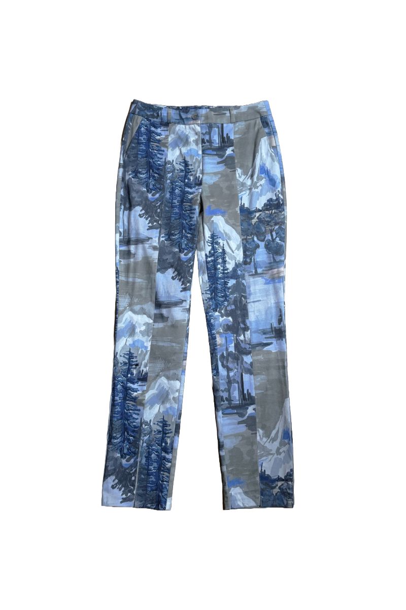 BLUE LANDSCAPE SUIT SET - CULT MIA