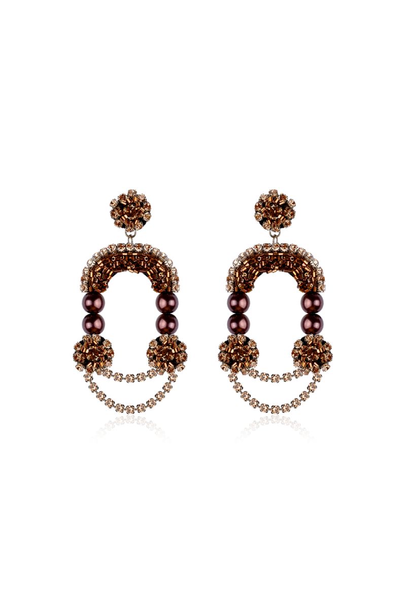 BRIELLE GOLD EARRINGS - CULT MIA