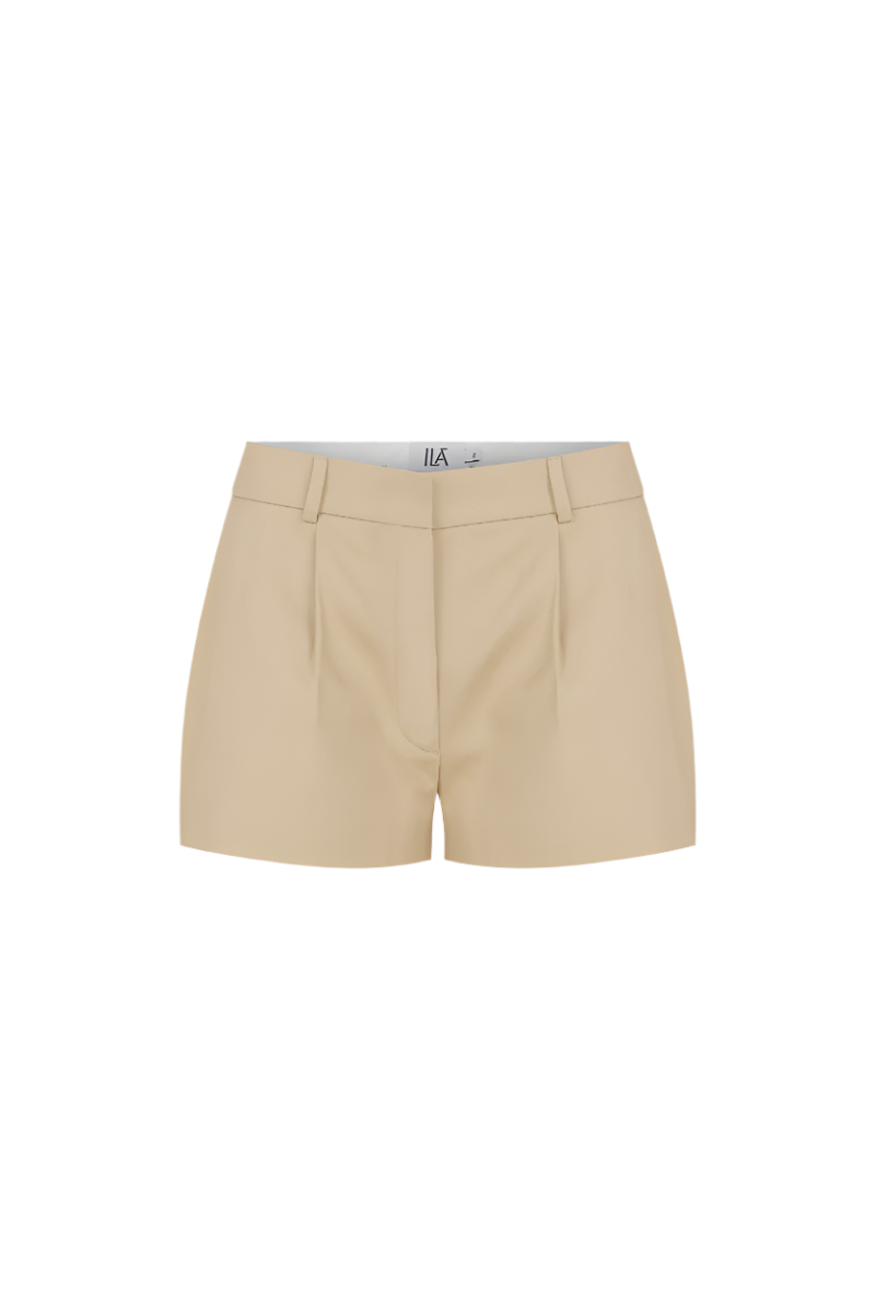 LOU SHORTS IN BEIGE - CULT MIA