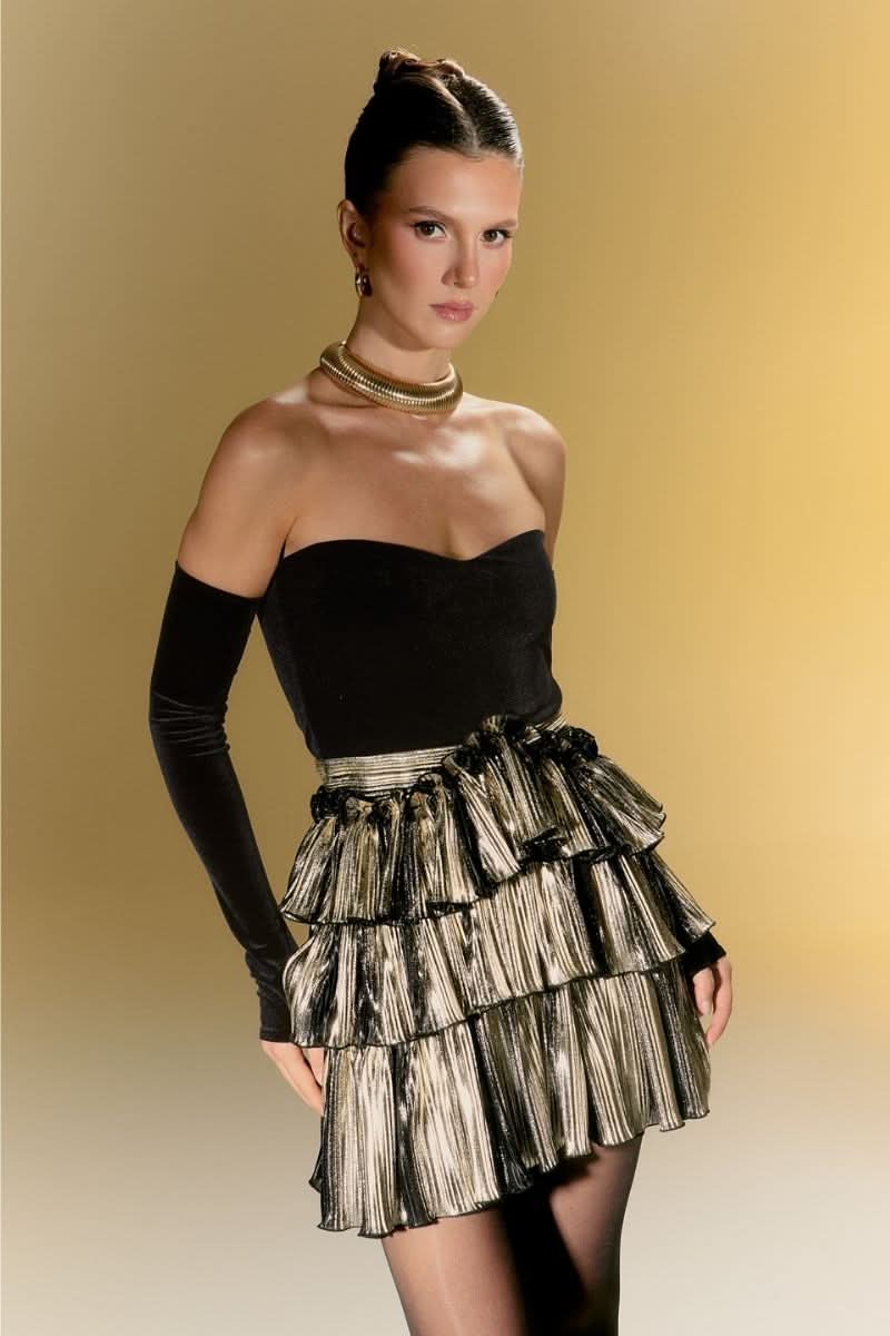SR NUR KARAATA X CULT MIA VERSAILLES MINI DRESS - CULT MIA