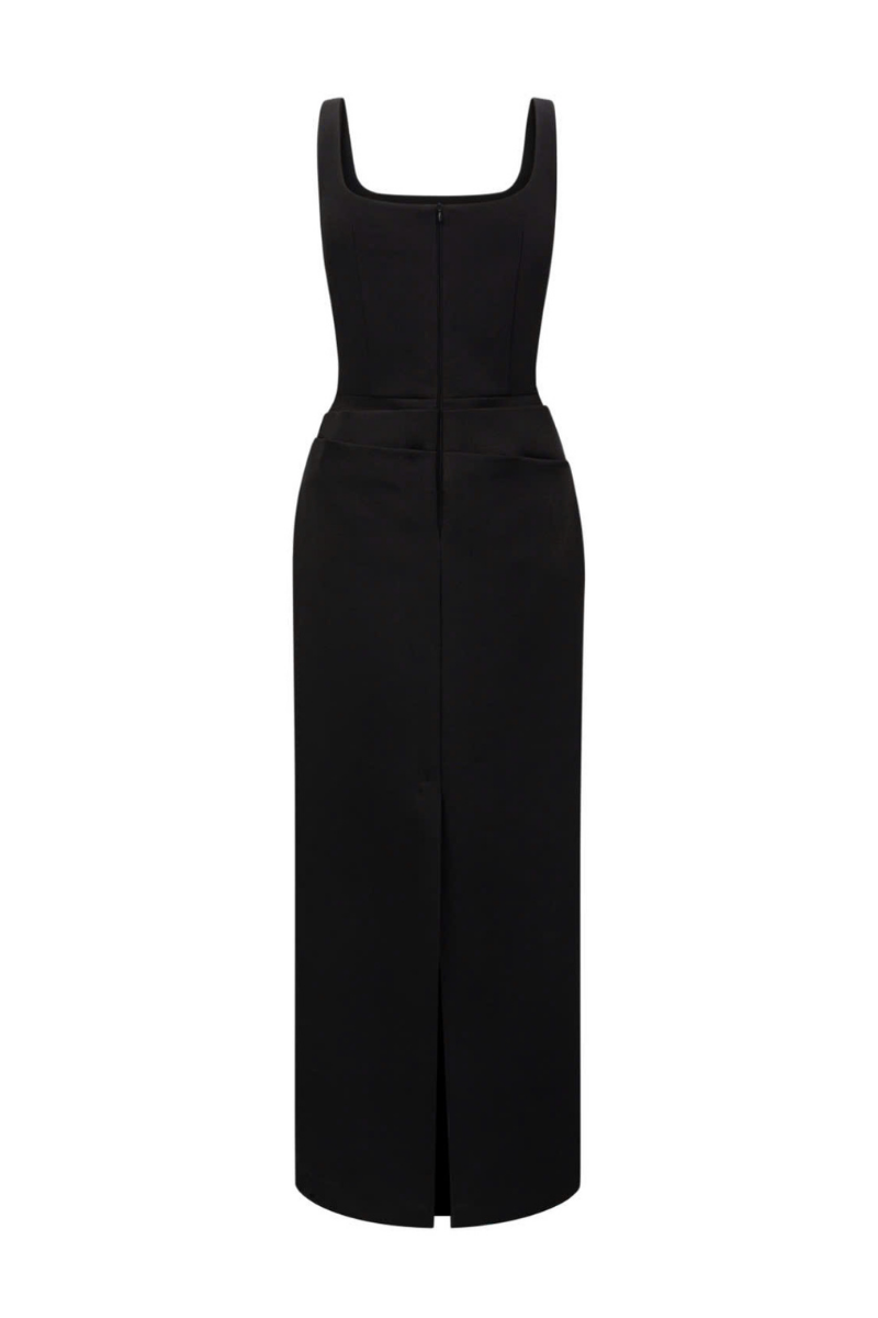 CHAMPAGNE MIDI DRESS - CULT MIA