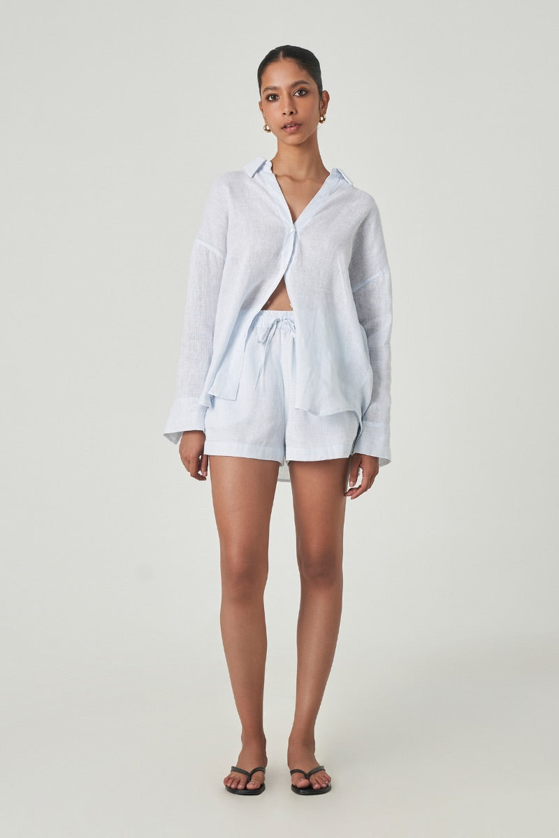 ARUBA SHIRT IN ICE BLUE - CULT MIA