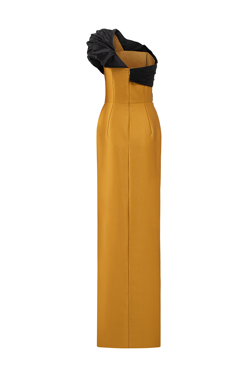 BAMBOO TAFFETA GOWN - CULT MIA