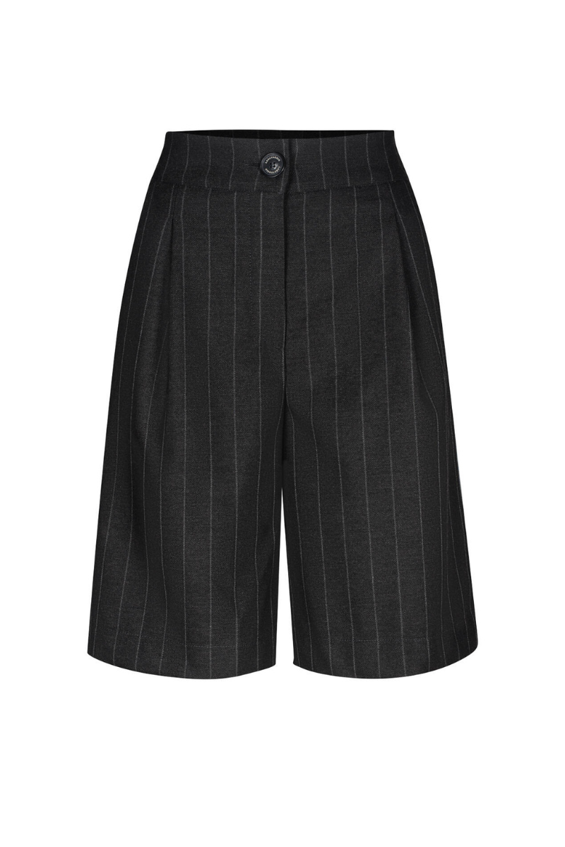 BERMUDA DARK GRAY SHORTS - CULT MIA