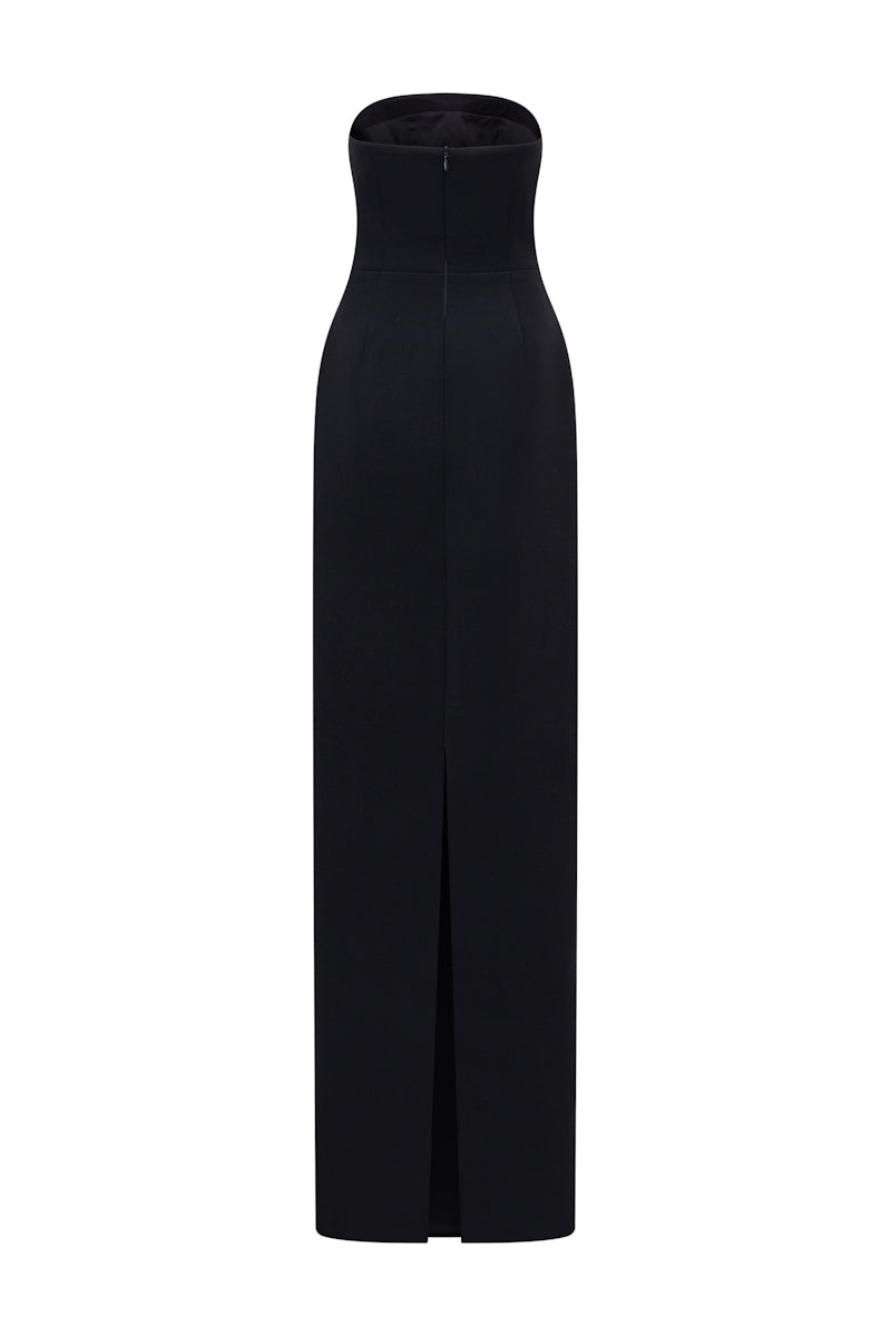 CALLIOPE CREPE BODYCON MAXI DRESS - CULT MIA
