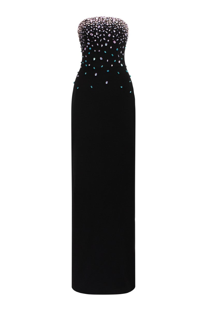 MAHA CREPE DRESS IN BLACK | CULT MIA | 21Six MAHA CREPE DRESS IN BLACK | CULT MIA | 21Six