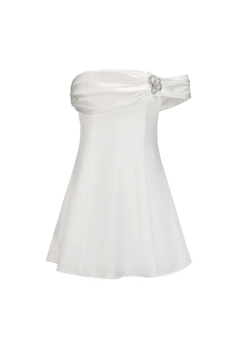 CORNELIA DRESS IN WHITE | CULT MIA | Nana Jacqueline CORNELIA DRESS IN WHITE | CULT MIA | Nana Jacqueline