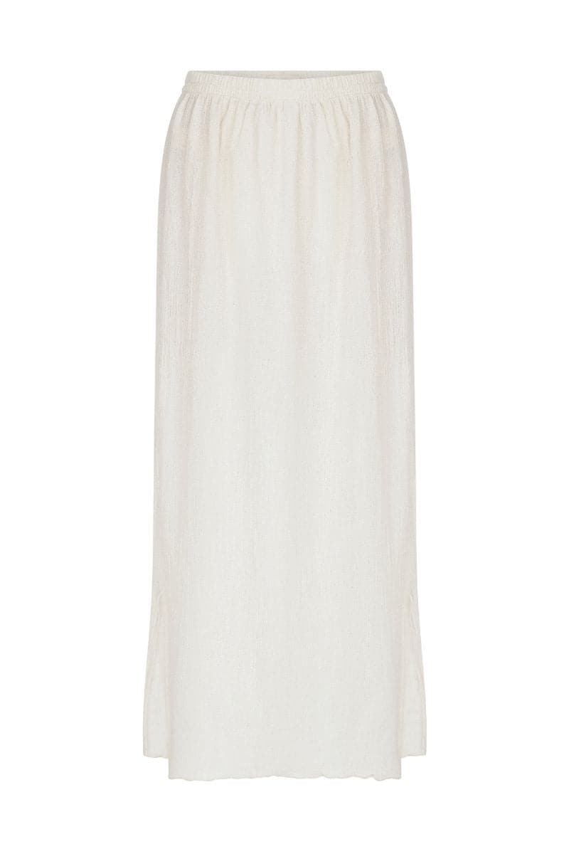 ECRU JULLIETTE MAXI SKIRT - CULT MIA