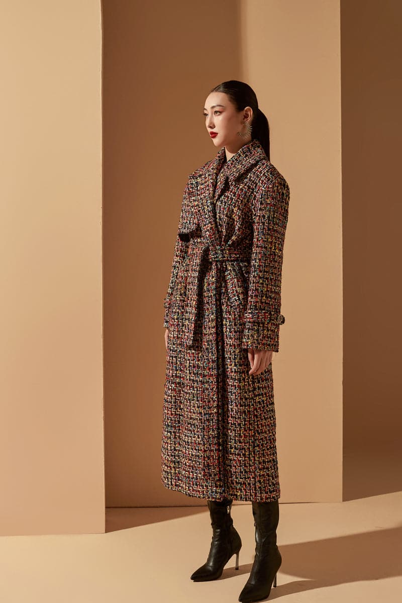 CAROLINE SEVEN COLORS TRENCH OVERCOAT | 21Six | CULT MIA