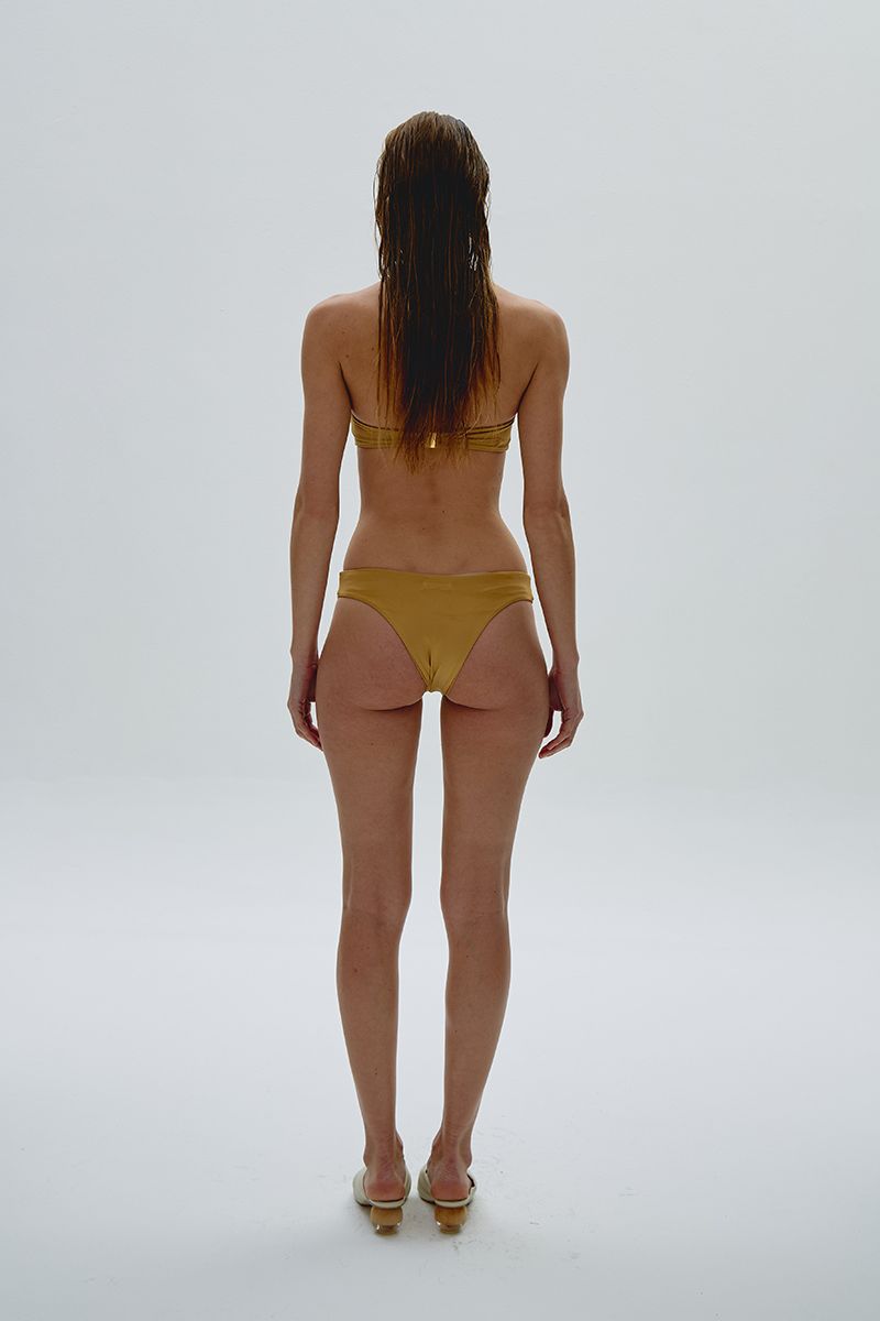 EVE BIKINI IN GOLD - CULT MIA