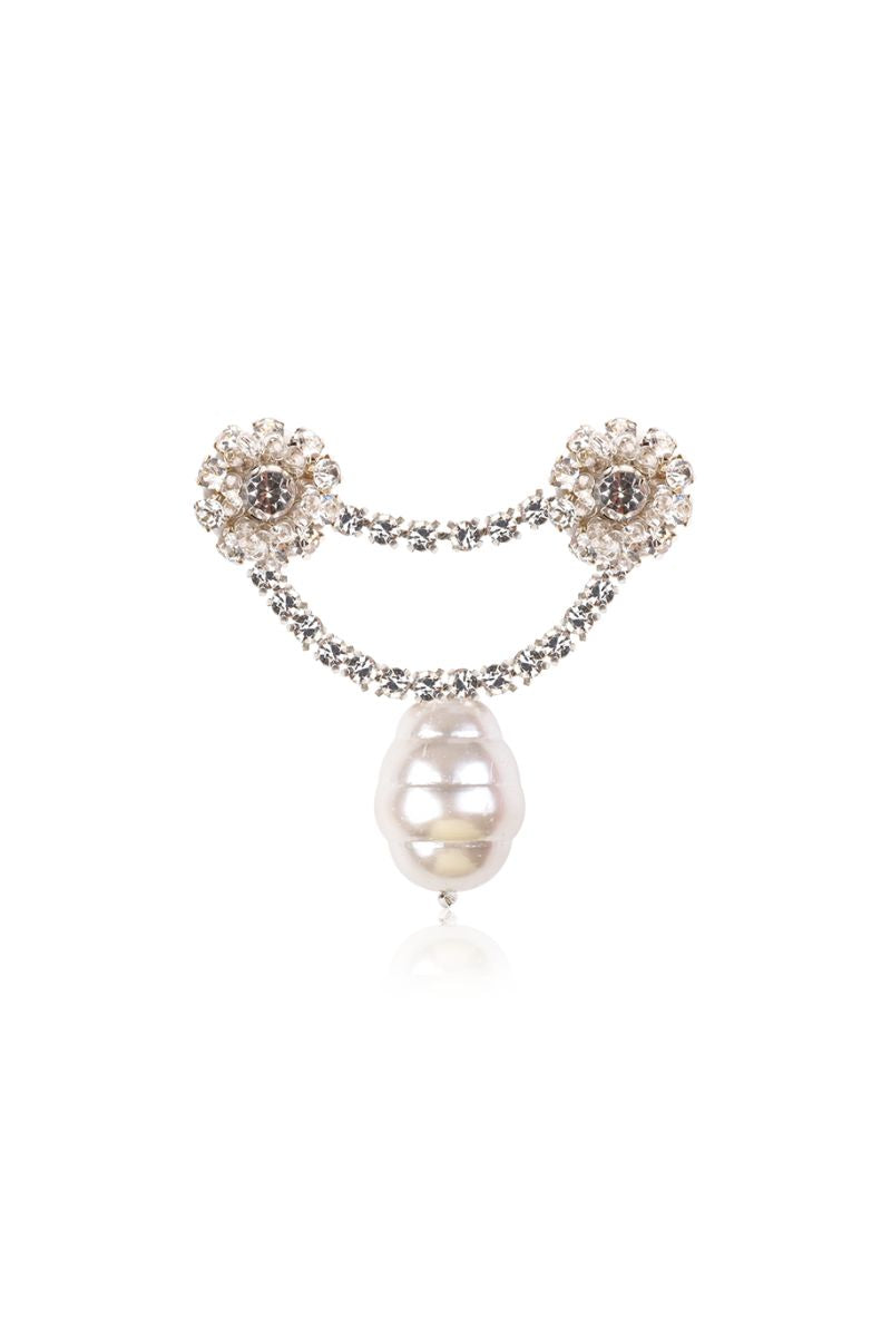 LAVISA PEARLS BROOCH - CULT MIA