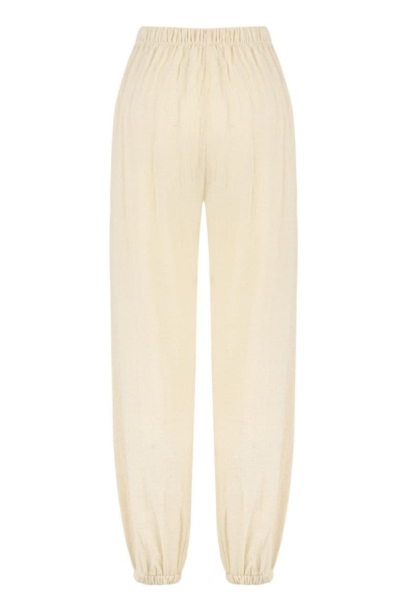 ECRU MIHOS SAHLWAR PANTS - CULT MIA