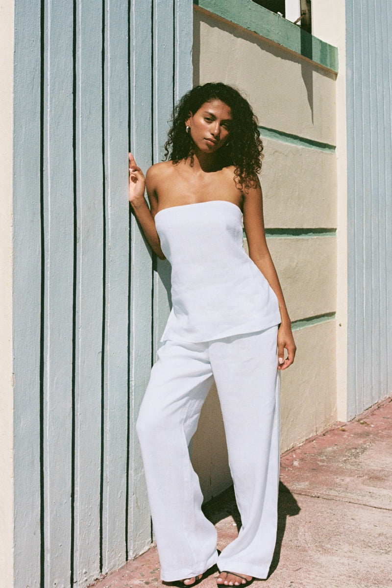 DAYE TOP IN ICE BLUE - CULT MIA