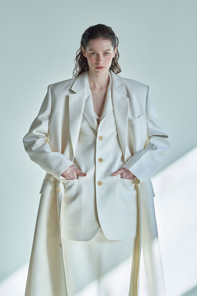 ASTRAL COUTURE WOOL COAT - CULT MIA