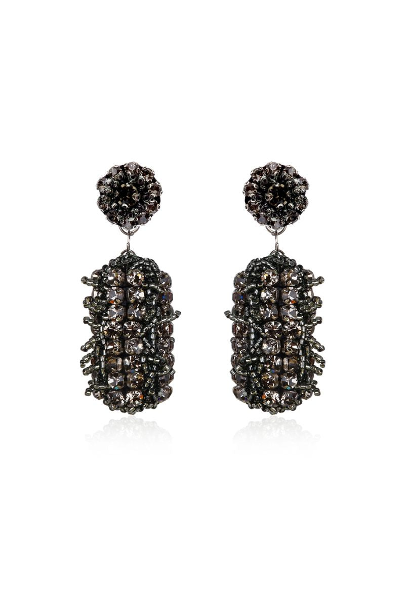 CLEO GREY EARRINGS - CULT MIA