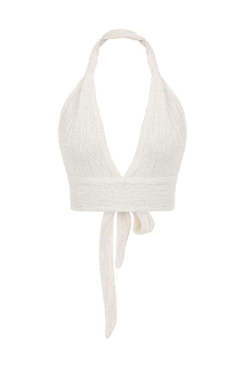 SPUME SET KAIMAK WHITE TOP - CULT MIA