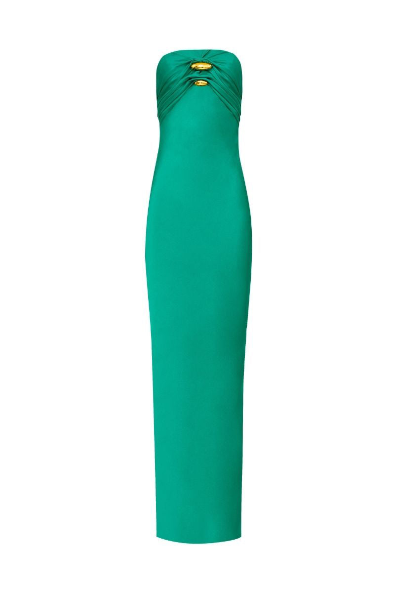 KAYA DRESS IN EMERALD GREEN | CULT MIA