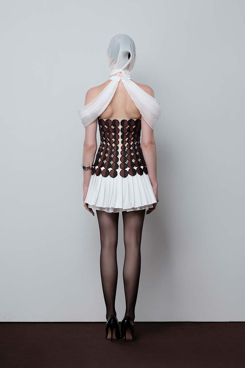 MOONLIT VEIL MINI DRESS - CULT MIA