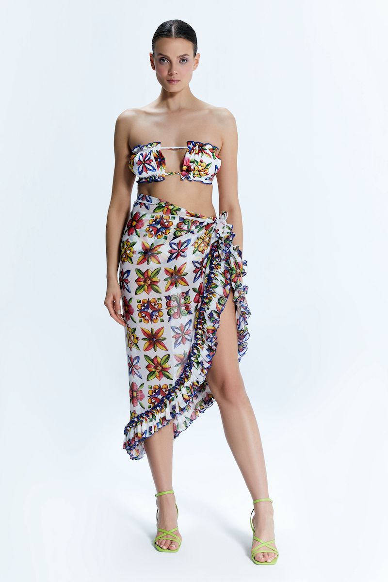 LILY SICILIA LONG PAREO - CULT MIA