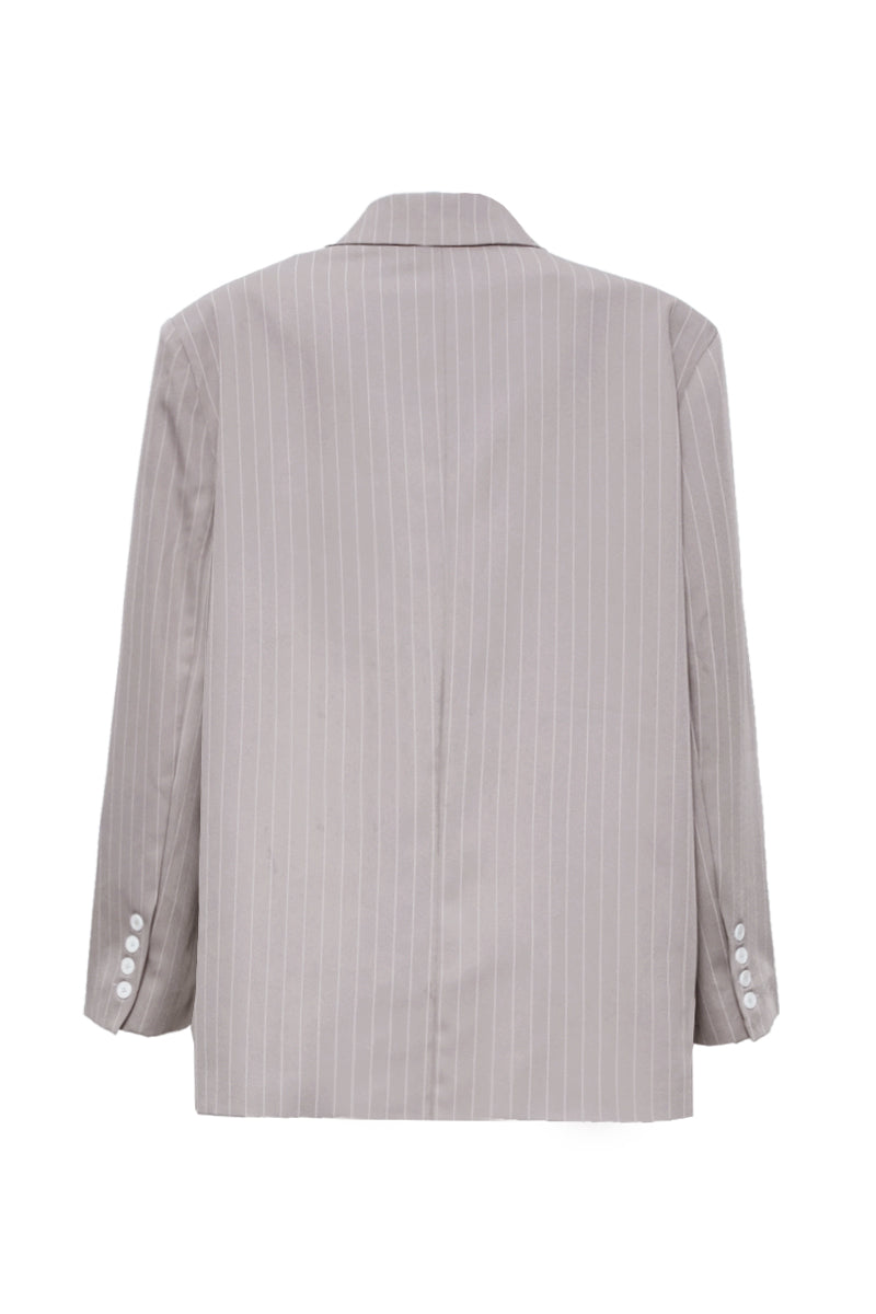 DAWN GRAY OVERSIZED BLAZER - CULT MIA