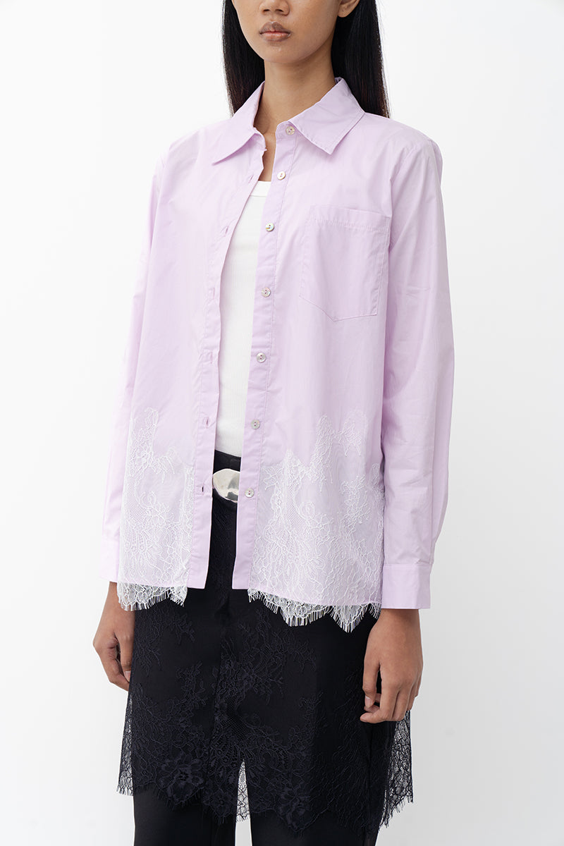 DIANN PURPLE RELAXED SHIRT - CULT MIA