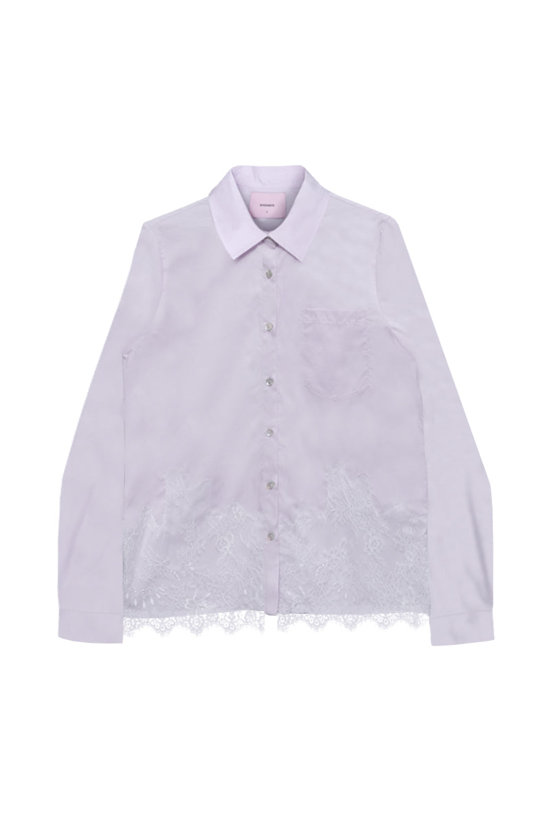 DIANN PURPLE RELAXED SHIRT - CULT MIA