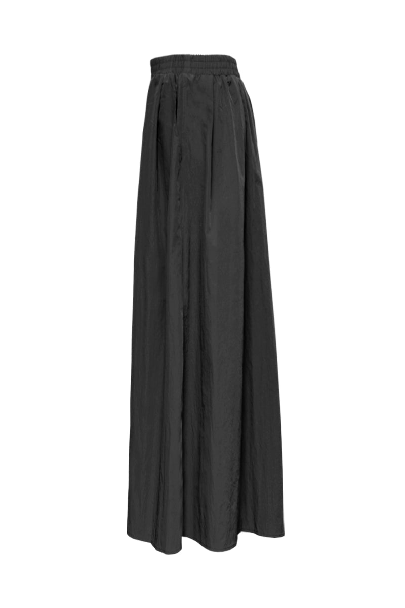 ULSA BLACK MIDI SKIRT - CULT MIA