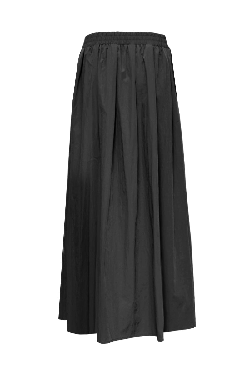 ULSA BLACK MIDI SKIRT - CULT MIA