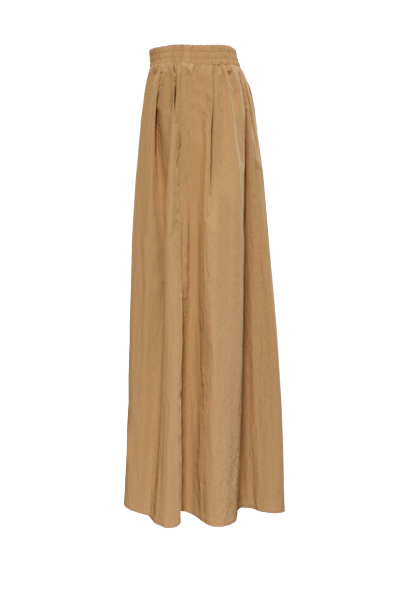 ULSA BROWN MIDI SKIRT - CULT MIA