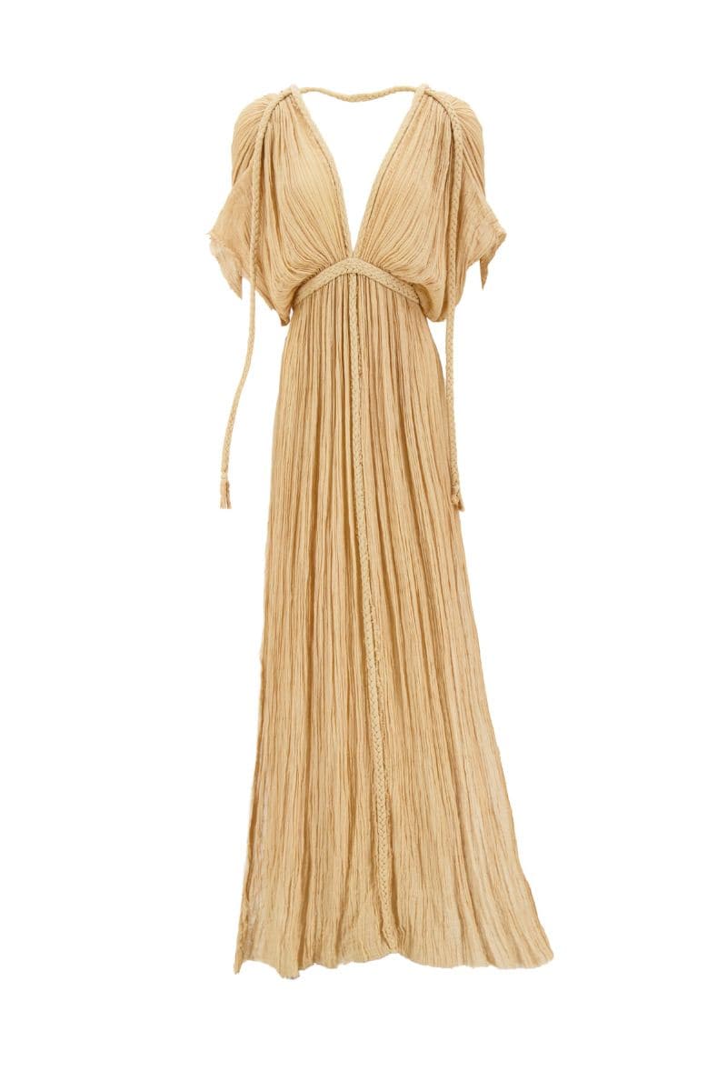 Kasia Kulenty Athena Gown in Sand | Cult Mia Kasia Kulenty Athena Gown in Sand | Cult Mia