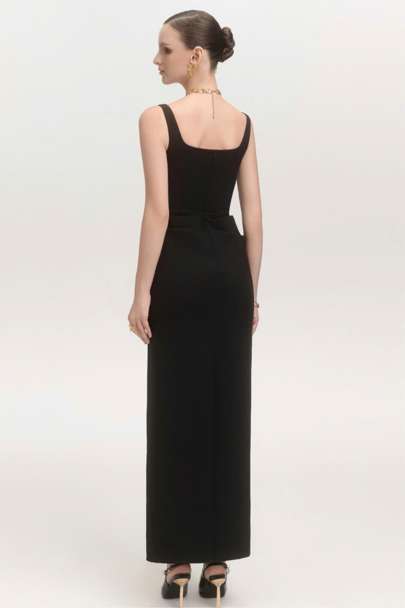 CHAMPAGNE MIDI DRESS - CULT MIA
