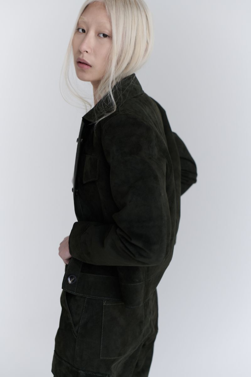 REMON SUEDE JACKET - CULT MIA
