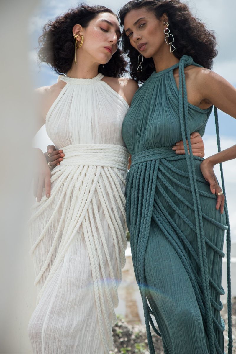 VERA GOWN IN EMERALD - CULT MIA